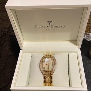 Christian Bernard Gold and Silver Watch